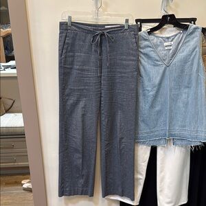 Casual Blue Trousers